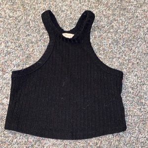 Black crop top